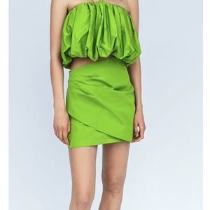 Zara Voluminous Bubble Corset Top